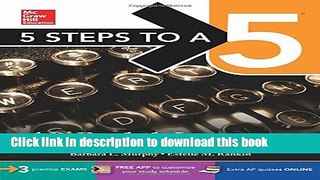 Read 5 Steps to a 5 AP English Language 2016 (5 Steps to a 5 on the Advanced Placement