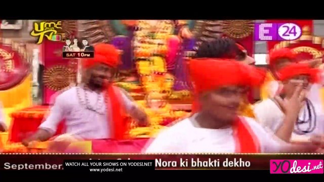 Ganpati Bappa ki Dhoom - Jhalak Dikhhla Jaa Season 9 4th September 2016