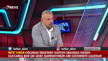 Mete Yarar suikastın öncesini ve sonrasını detaylı anlattı