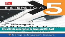 Read 5 Steps to a 5: Writing the AP English Essay 2016 (5 Steps to a 5 on the Advanced Placement