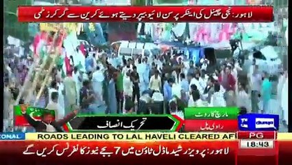 Exclusive Video 92 HD News News Reporter Irza Khan Falling From Crane