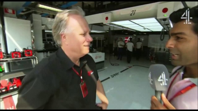 C4F1 Gene Haas Post Qualifying race interview (2016 Italian Grand Prix)