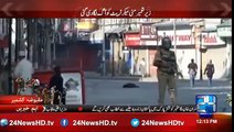 Indian occupied army was allowed to run chilli bombs on defenseless Kashmiris