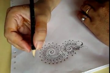 Basic mehndi designs shapes