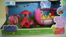 Peppa Pig Toy: Peppa Pigs Theme Park Ice Cream Van with Peppa Pigs Friends