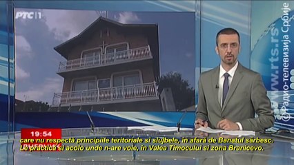 Televiziunea naționala sârbă își bate joc de Românii din Serbia si de România