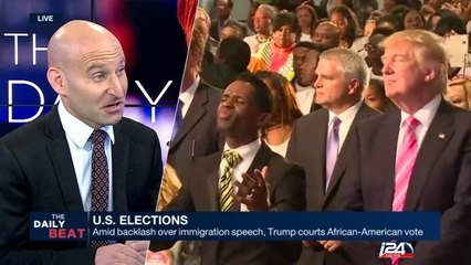 Trump courts African-American vote