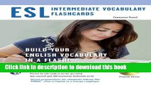 Read ESL Vocabulary Flashcards w/Audio CD (English as a Second Language Series)  Ebook Free