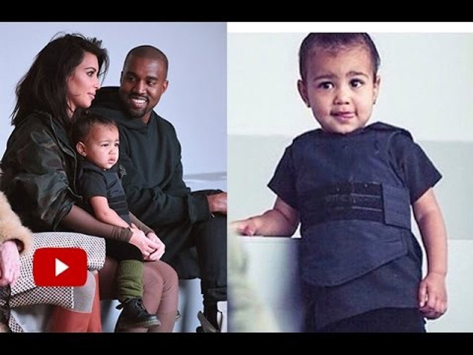 Kim Kardashian Makes North West Wear  Bulletproof Vest- Afraid For North's Life?