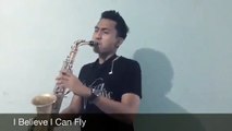 I Believe I Can Fly - R Kelly (alto saxophone short cover)