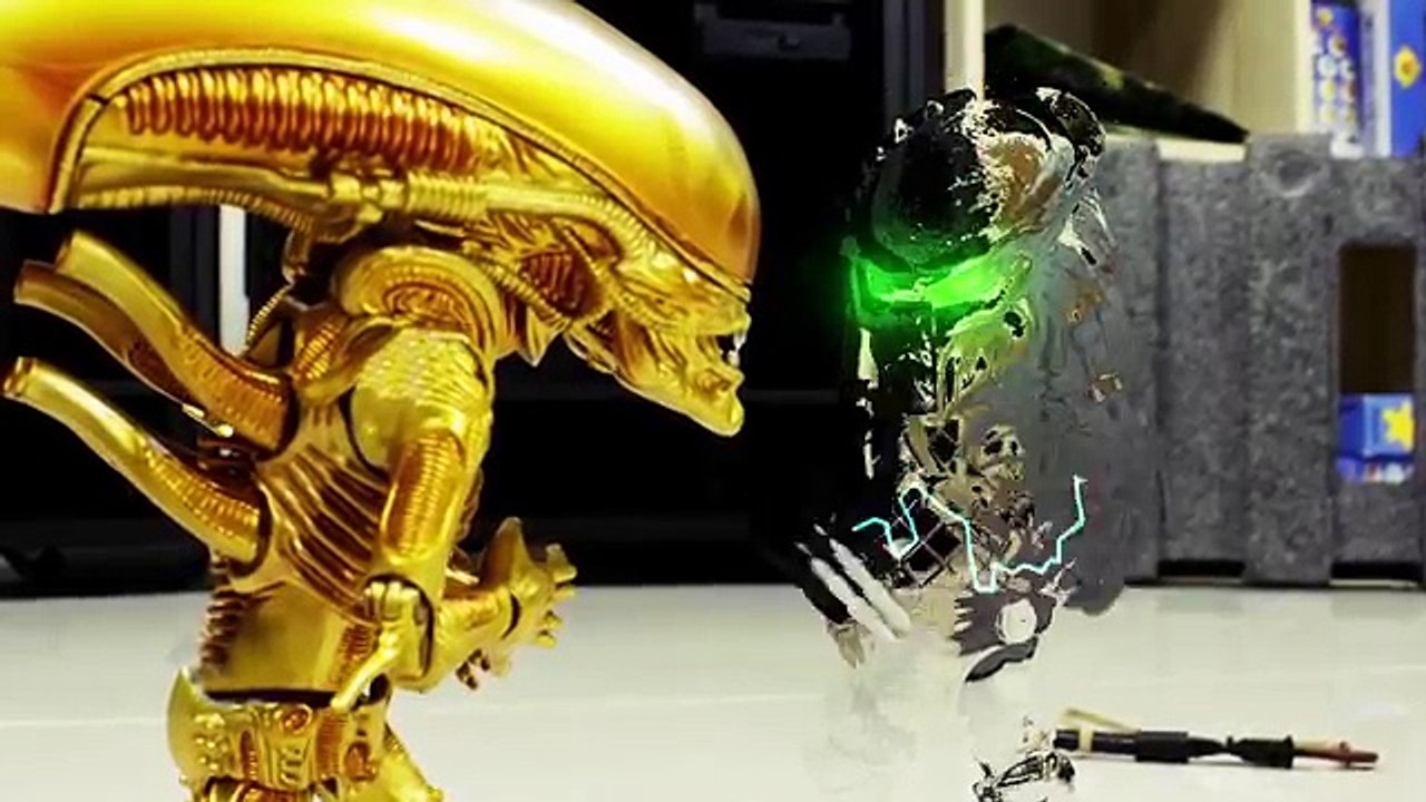 Alien vs Predator (Stop Motion)