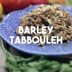 How To make Barley Tabbouleh