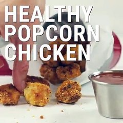 How To Make Healthy Popcorn Chicken
