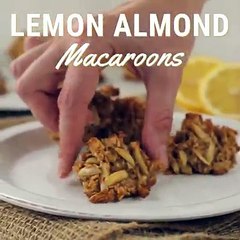 Lemon Almond Macaroons