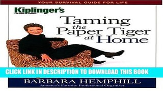 [PDF] Taming the Paper Tiger at Home Popular Online