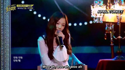 April Jinsol Girls Spirit Performansı Woo Ah Türkçe Altyazılı