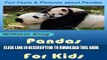 [PDF] Pandas Picture Book For Kids: Fun Facts And Pictures About Pandas Popular Collection