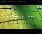 English Language - The Duration of I'tikaf - Blessings of Islam