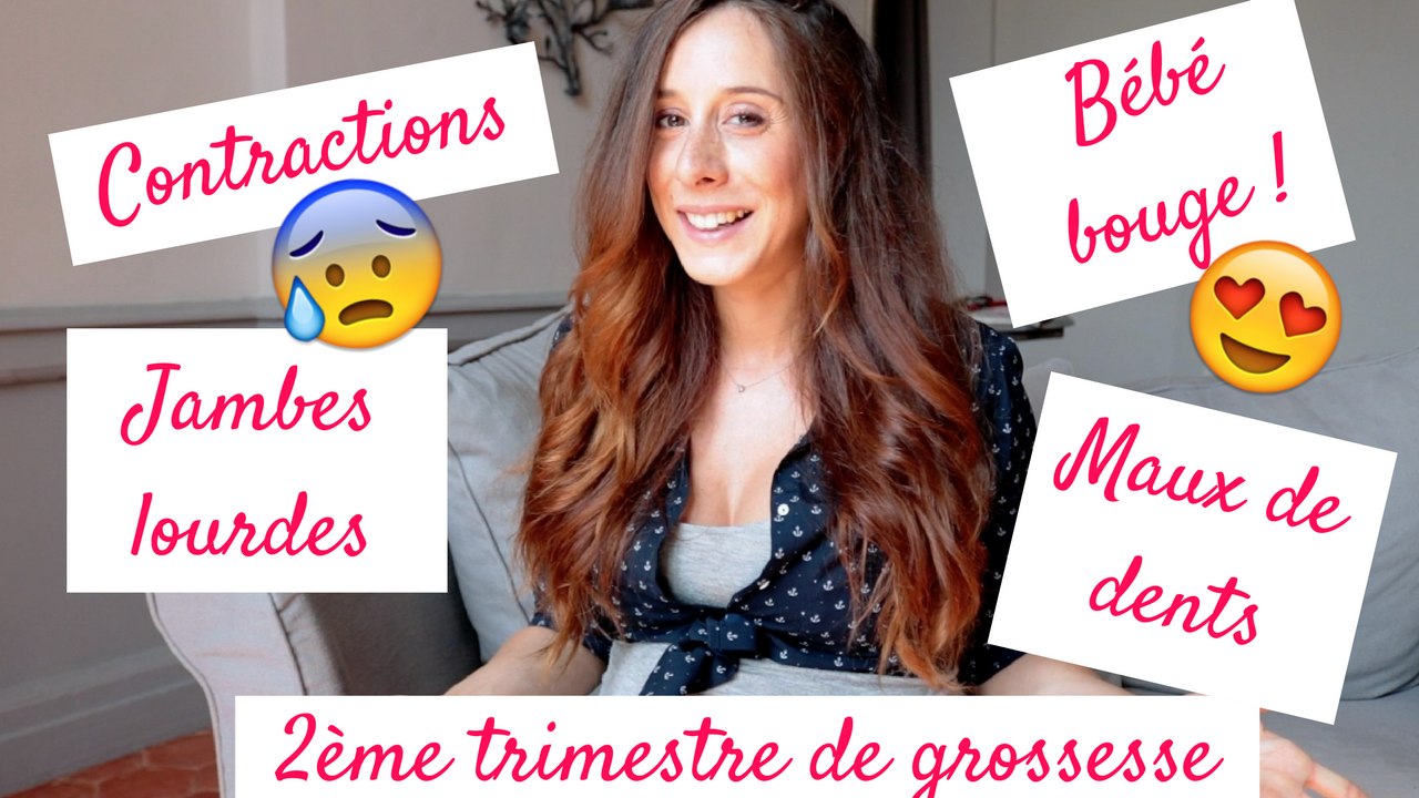 Enceinte ♡  Les symptômes du 2ème trimestre de grossesse