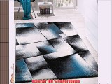 Designer Teppich Wohnzimmer Teppiche Kurzflor Meliert TÃ¼rkis Grau Creme Schwarz GrÃ¶sse:160x220