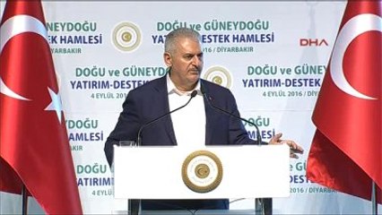 Diyarbakır Başbakan Binali Yıldırım Diyarbakır'da Konuştu 8