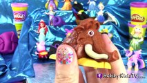 Disney FROZEN Surprise PLAY-DOH Toys! Elsa Anna Superman Eggs Princess by HobbyKidsTV