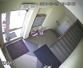 Un livreur pris en flag