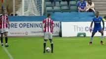 Keiron Freeman GOAL - Gillingham FC 1-1 Sheffield United FC - 4.9.2016