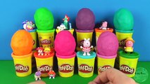 12 Play-Doh Surprise Eggs - Peppa Pig, Disney Princess, Minions, Minnie Mouse, Hello Kitty, Dragons