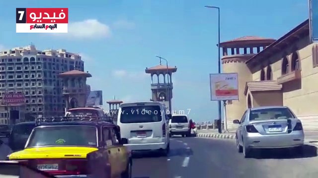 كوبرى ستانلى بالإسكندرية.. من إلقاء الورود فى أعياد الحب إلى وقفات الحداد