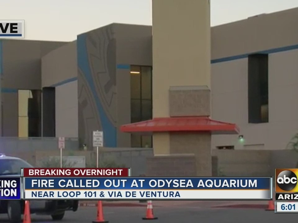 Fire called out at new Odysea Aquarium