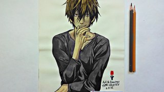 Speed Drawing Anime  Shishou Series / Рисую Аниме Великий учитель / アニメ師匠シリーズドローイング  / (Art & Drawings)