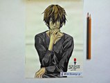 Speed Drawing Anime  Shishou Series / Рисую Аниме Великий учитель / アニメ師匠シリーズドローイング  / (Art & Drawings)