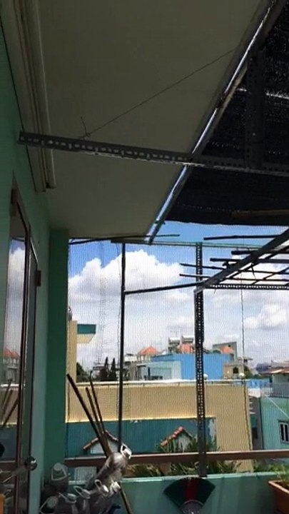 làm màn lưới che mưa cho vườn rau tại quận 7