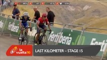 Last kilometer / Ultimo kilómetro - Etapa 15 - La Vuelta a España 2016