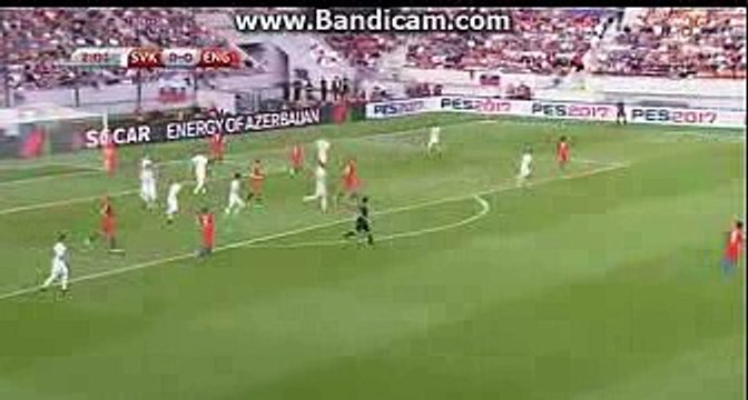 Slovakia 1st BIG Chance - Slovakia 0-0 England - 04.09.2016 HD