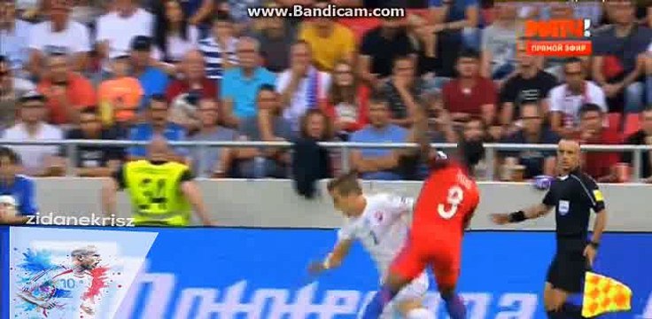 Peter Pekarik Gets Injured - Slovakia vs England - World Cup Qualificarion - 04/09/2016