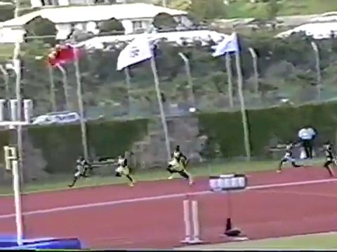 A 17 ans Usain Bolt battait dejà le record du monde junior du 200 mètres