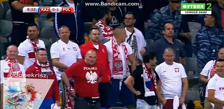 0-1 Bartosz Kapustka Incredible Goal HD - Kazakhstan vs Poland - World Cup Qualificarion - 04/09/2016