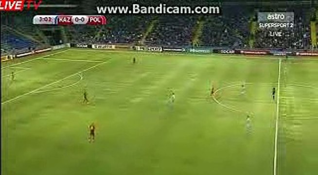 Lukasz Fabianski Great Save - Kazakhstan 0-0 Poland - World Cup 04.09.2016 H