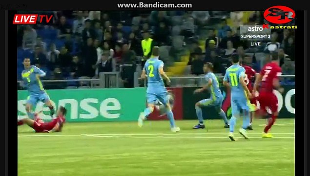 Lewandowski - Penalty - GOAL - Kazakhstan 0 -2 Poland 04.09.2016