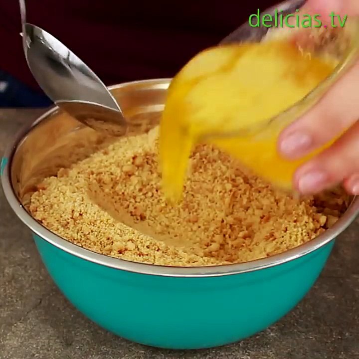 Tarta mousse de mango