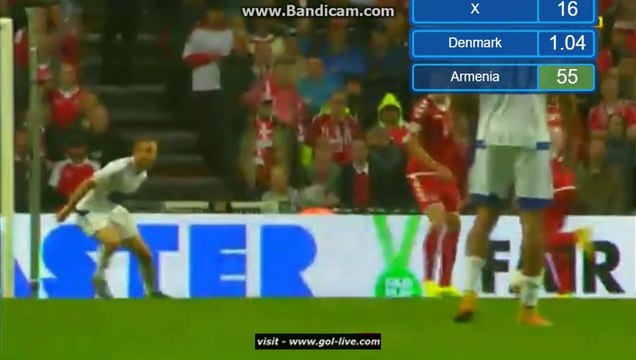 Christian Eriksen Goal HD - Denmark 1-0 Armenia - WC Qualification Europe - 04.09.2016 HD