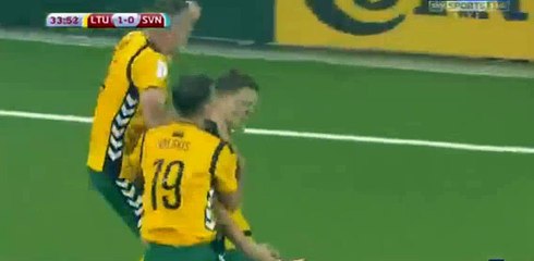 V. Slivka Goal HD - Lithuania 2 - 0 Slovenia 04.09.2016