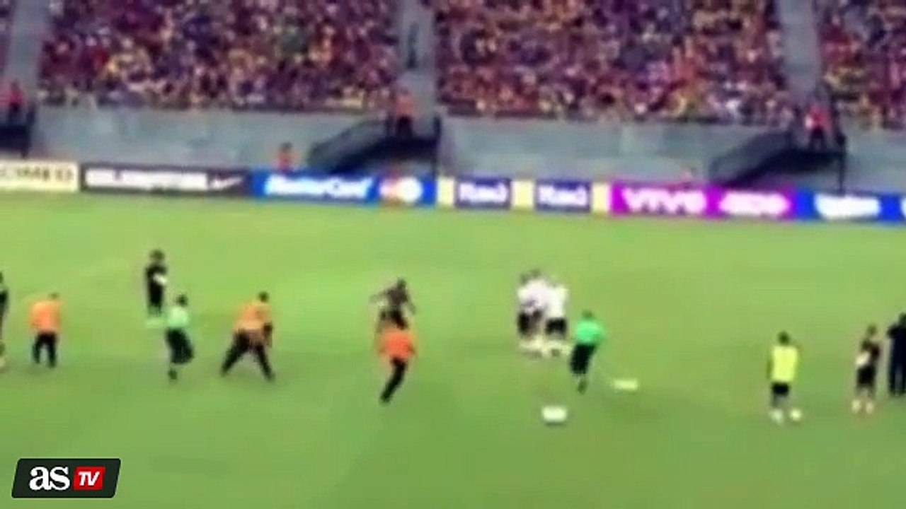 brasil training invaded