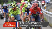 Résumé - Étape 15 (Sabiñánigo / Sallent de Gállego. Aramón Formigal) - La Vuelta a España 2016