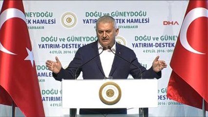 Diyarbakır Başbakan Binali Yıldırım Diyarbakır'da Konuştu 3