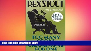 book online Too Many Cooks/Champagne for One (Nero Wolfe)