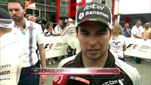 Sky F1: Sergio Perez Post Race Interview (2016 Italian Grand Prix)