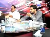 Fayyaz-ul-Hassan Chohan Claims on Rana Sana Ullah and then Fight start on Live Program